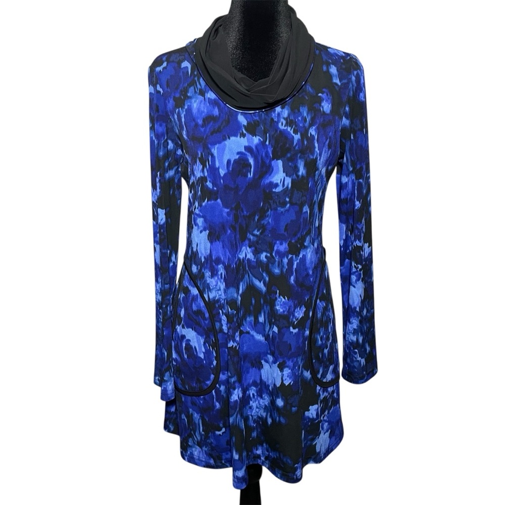 Joseph Ribkoff cowl neck tunic top